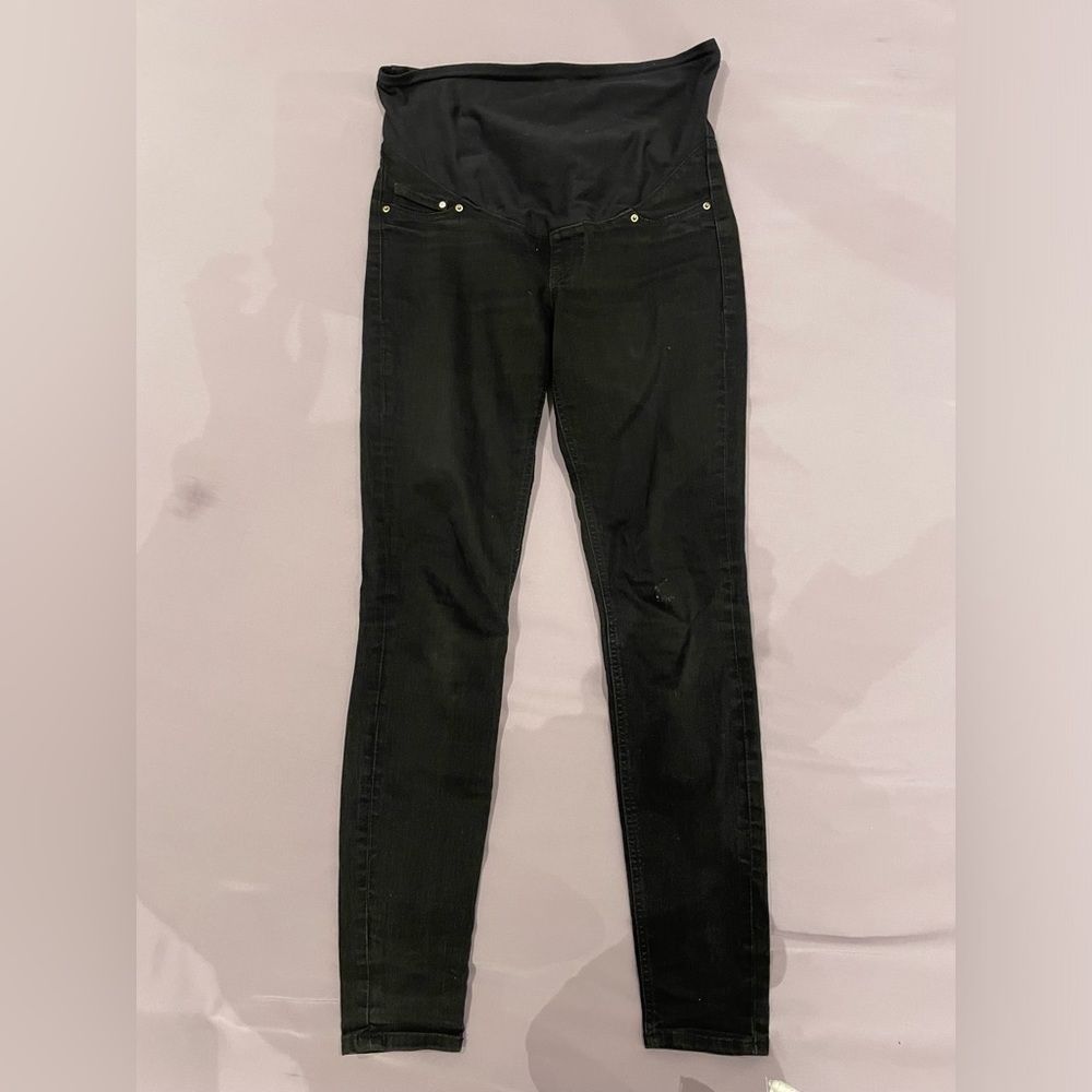 H&M maternity jeans black